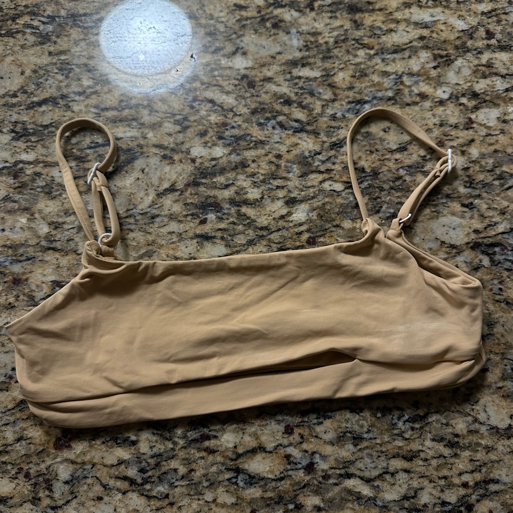 Toast Swim Signature Cut Out Bikini Top - Latte - Picture 2 of 3